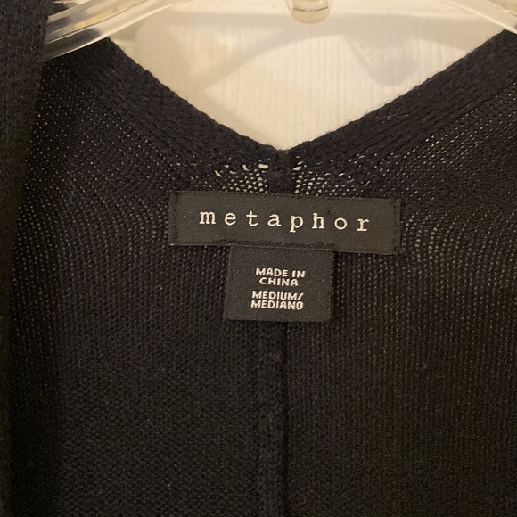 Black oversized cardigan - Picture 2 of 2